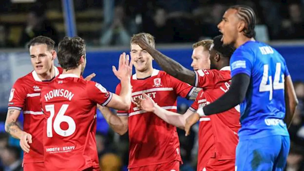 Riley McGree's stunning goal sinks Birmingham as Middlesbrough secure third straight win