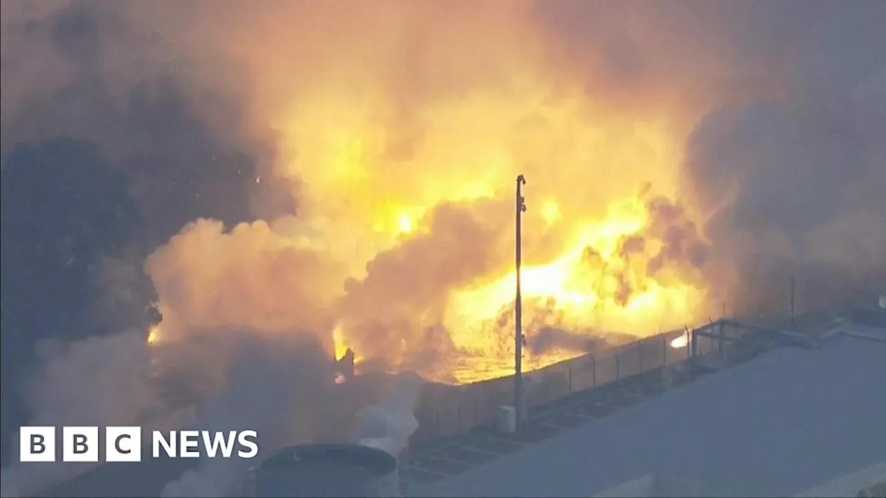 Rocket Explosion at Space One's Launchpad in Japan