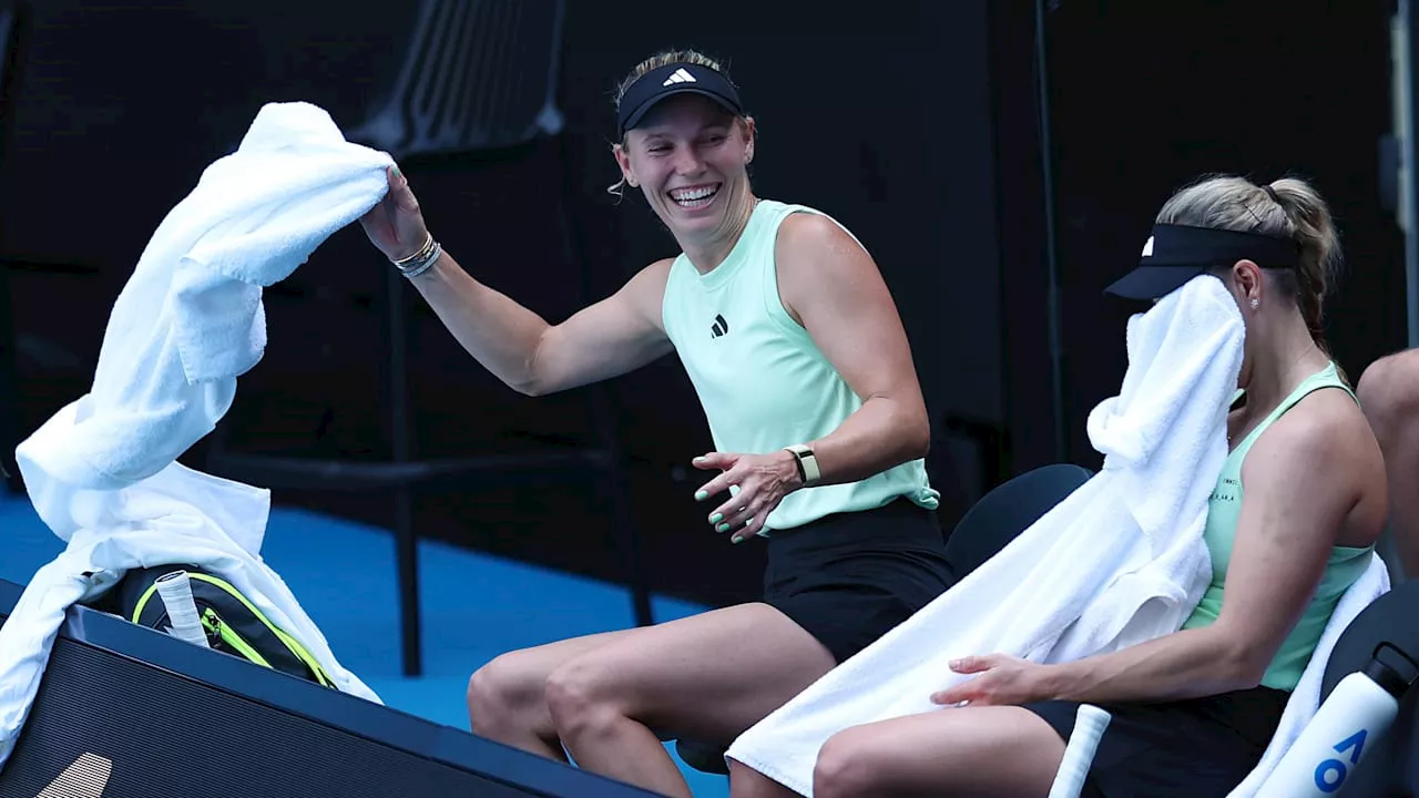 Angelique Kerber und Caroline Wozniacki: Mütter-Duell der Freundinnen