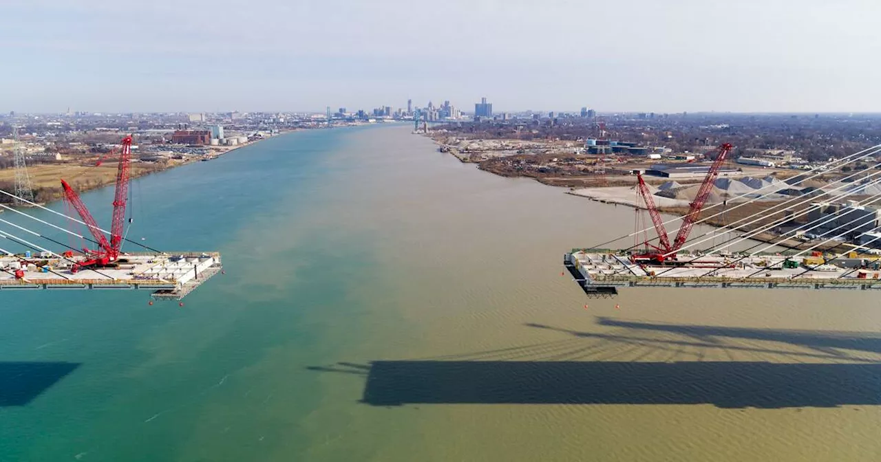 Record-breaking bridge at U.S.-Ontario border about to cross its biggest milestone yet