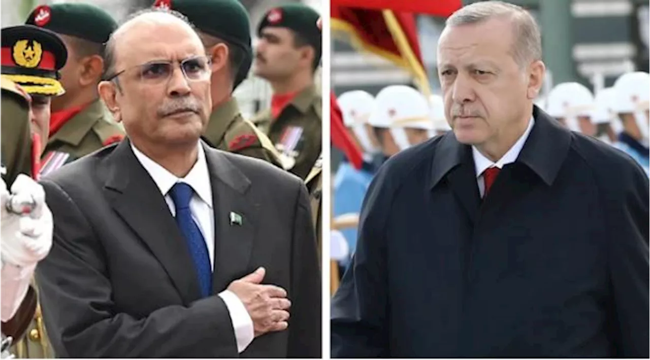 Turkish President Erdogan Congratulates President Zardari on Assuming Office