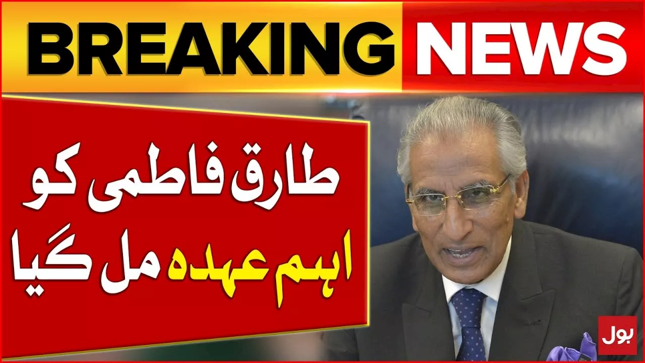 Tariq Fatemi Appointed SAPM on Foreign Affairs | New Govt Formation