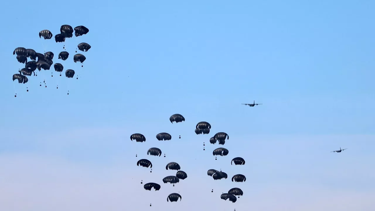 Hilfe aus der Luft: Auch Bundeswehr fliegt über Gazastreifen