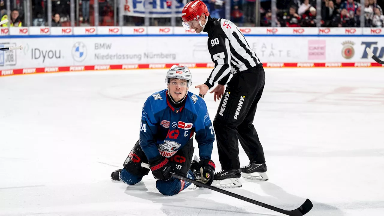 Playoffs Deutsche Eishockey Liga: Nürnberg Ice Tigers - Adler Mannheim: Favorit zu stark für Franken