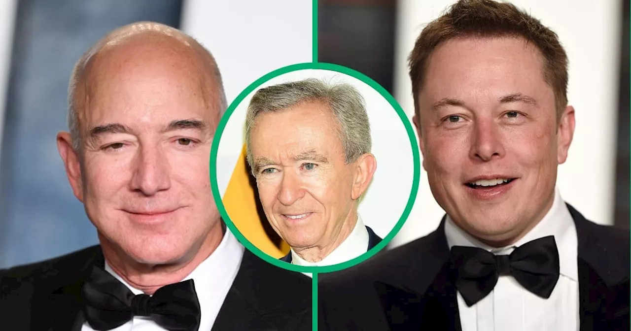 Bernard Arnault Overtakes Jeff Bezos as World’s Richest Man, Elon Musk Drops