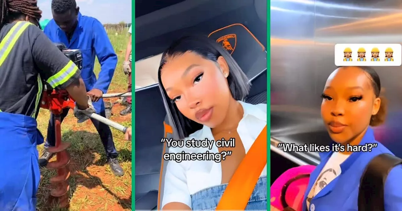 SA Student Shows Glamorous & Grueling Life of Being a Civil Engineering Student in TikTok Video