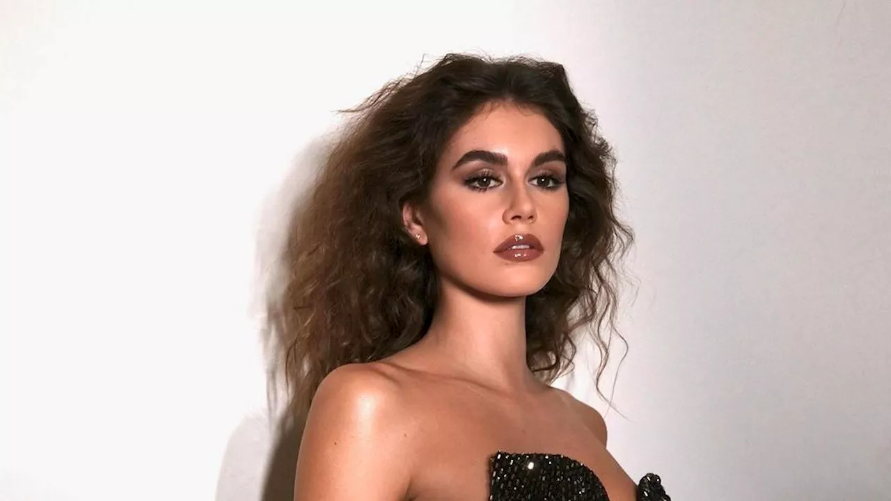 Kaia Gerber Seizes The Disco Hair Moment