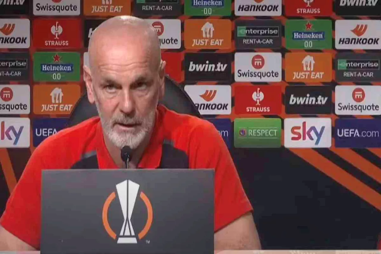 Conferenza stampa di Stefano Pioli prima di Slavia Praga-Milan