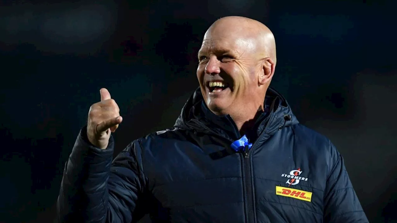 Dobson: Stormers in a ‘happy’ space