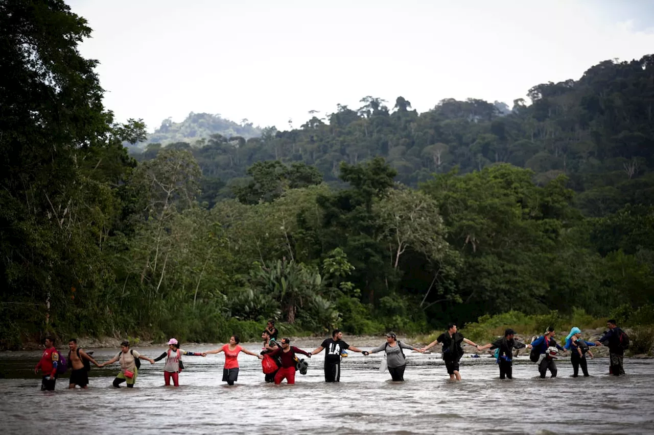 Por crisis en Haití, aumenta paso de migrantes por el Darién