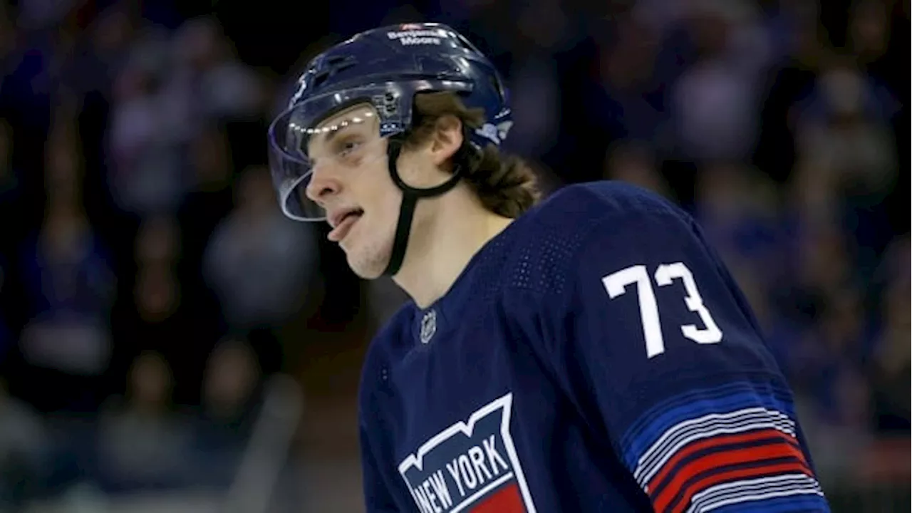 Rangers rookie Matt Rempe suspended 4 games for elbowing Devils' Siegenthaler