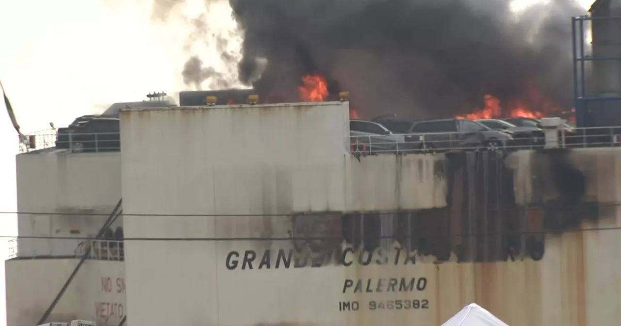 Testimony to be heard in investigation of deadly cargo ship fire at Port Newark