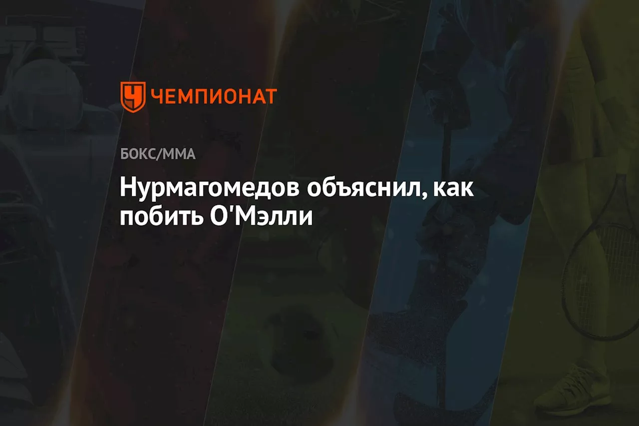 Нурмагомедов объяснил, как побить О'Мэлли