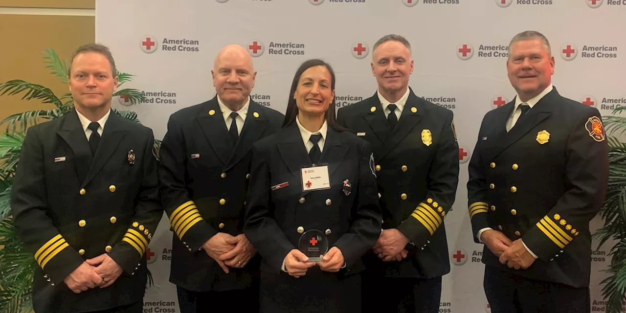 Akron fire medic presented with Red Cross Act of Courage Award