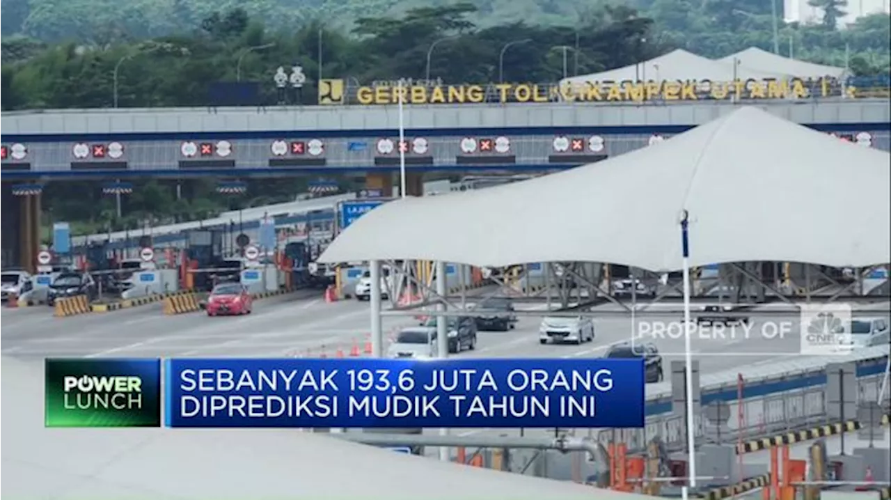 Video: Pemerintah 'Ramal' 193,6 Juta Orang Bakal Mudik Lebaran 2024