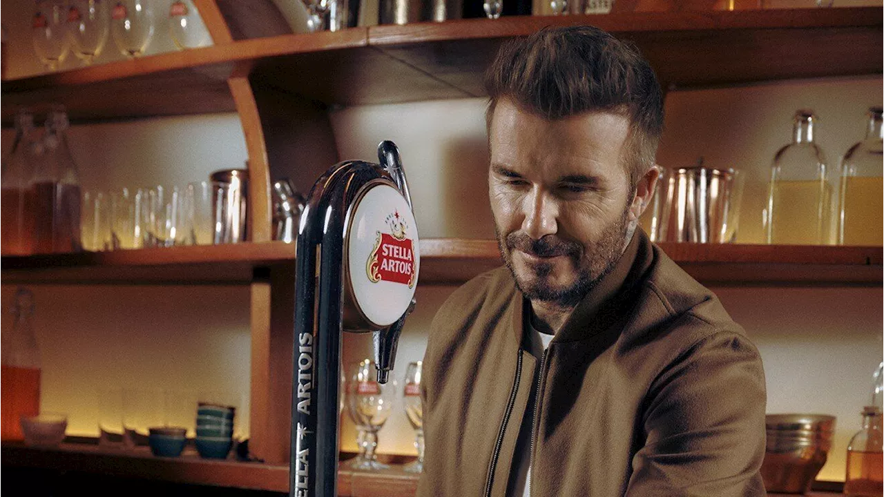 Stella Artois “escala” David Beckham como garoto propaganda para aumentar vendas