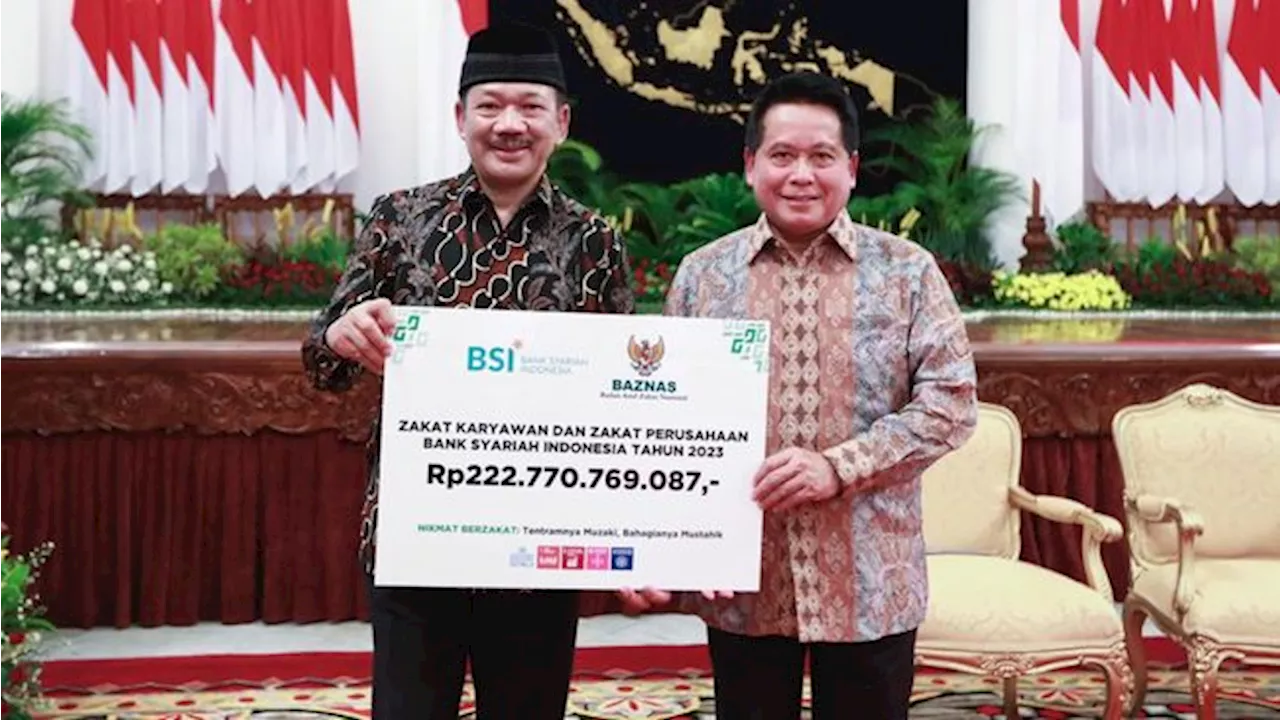 BSI Perkuat Ekonomi Umat Lewat Pemberian Zakat Rp222,7 Miliar