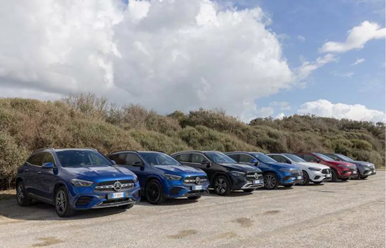 Mercedes-Benz GLA ed EQA, a ciascuno il suo motore: il confronto tra diesel, ibrida ed elettrica