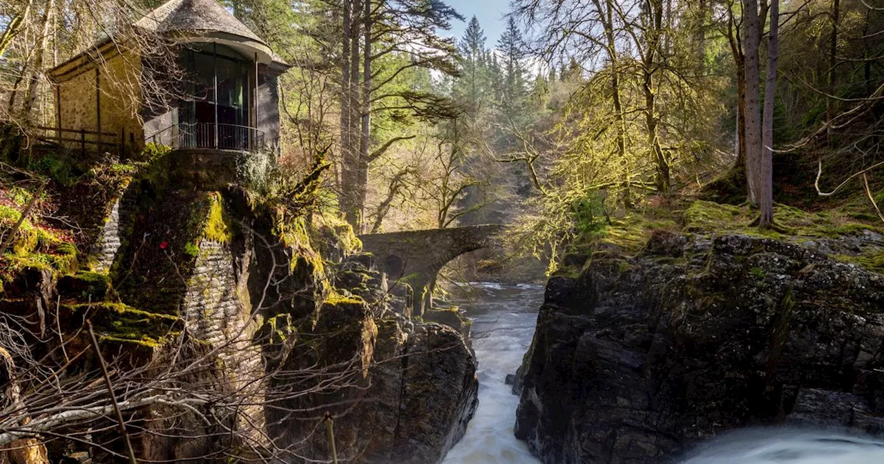 The 'breathtaking' Scottish forest walk with 'Scotland's own Niagara Falls'