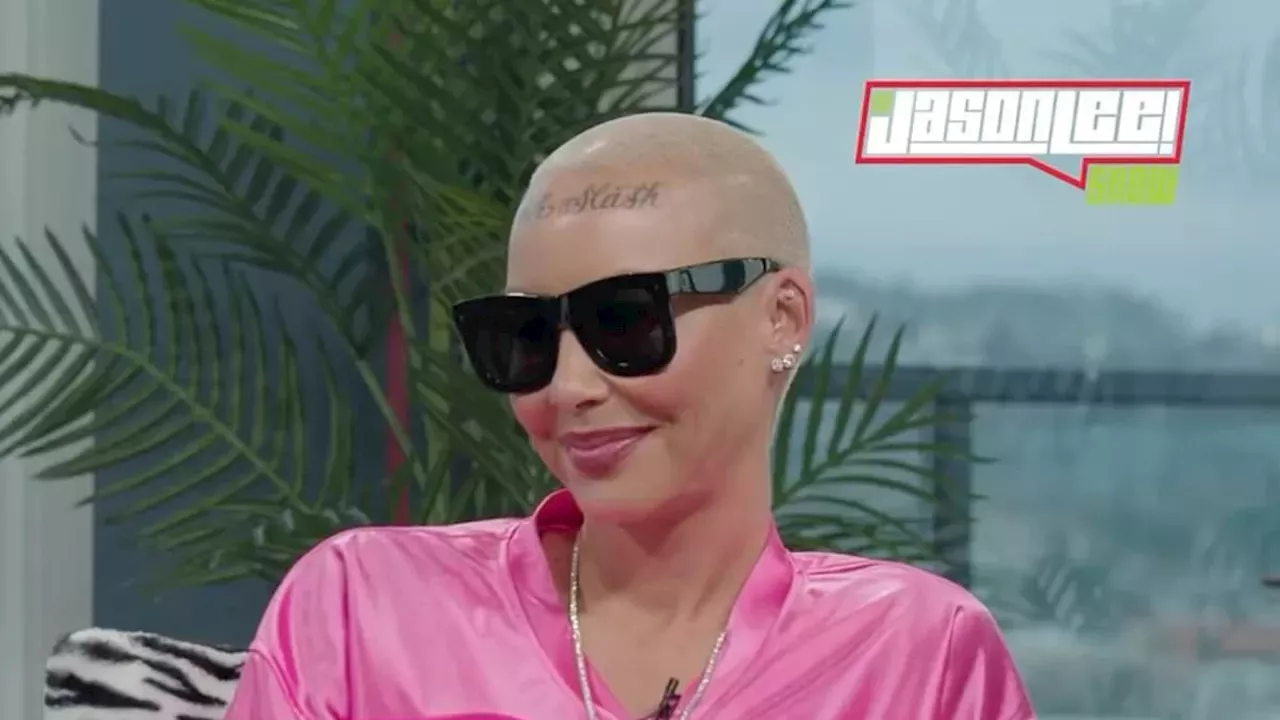 Amber Rose, 40, says she's fine that ex Alexander 'AE' Edwards, 37, is ...