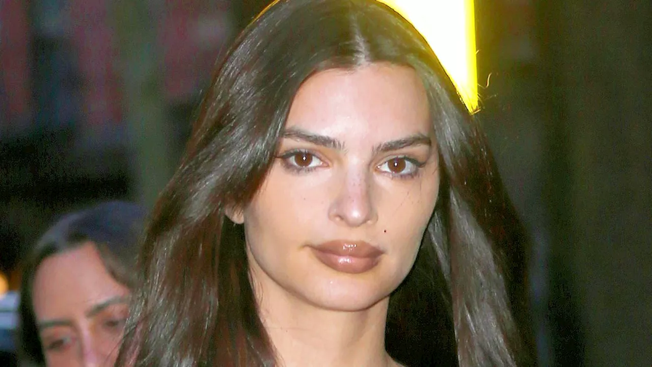 Emily Ratajkowski slips into sexy LBD for dinner with BFF Babs Jeanne in New York City