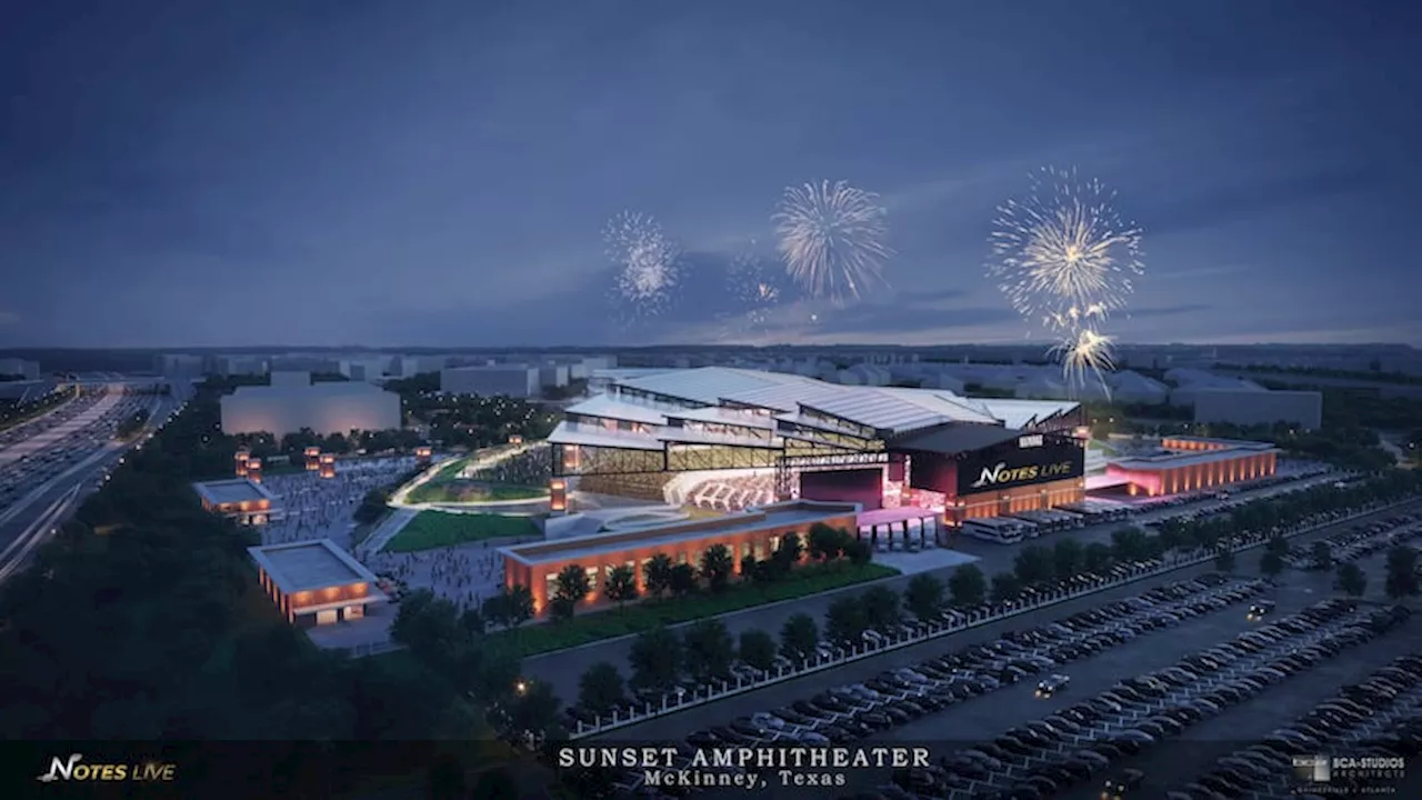 $220 million open-air music venue on the way to McKinney