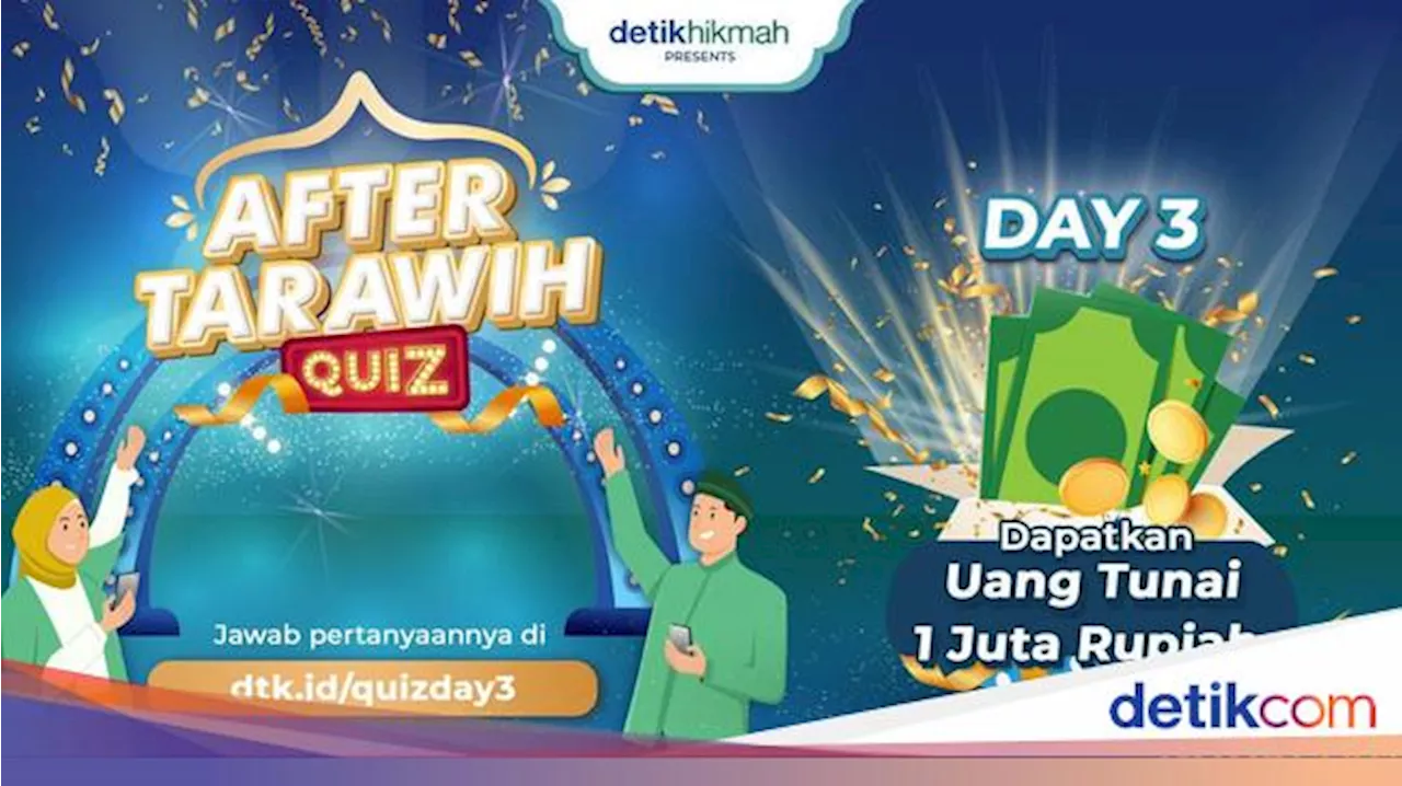 After Tarawih Quiz: Apa Saja Perkara yang dapat Membatalkan Puasa?