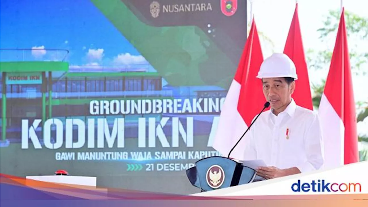 Sudah 5 Kali Jokowi Groundbreaking Proyek di IKN, Gaet Investasi Rp 49,6 T