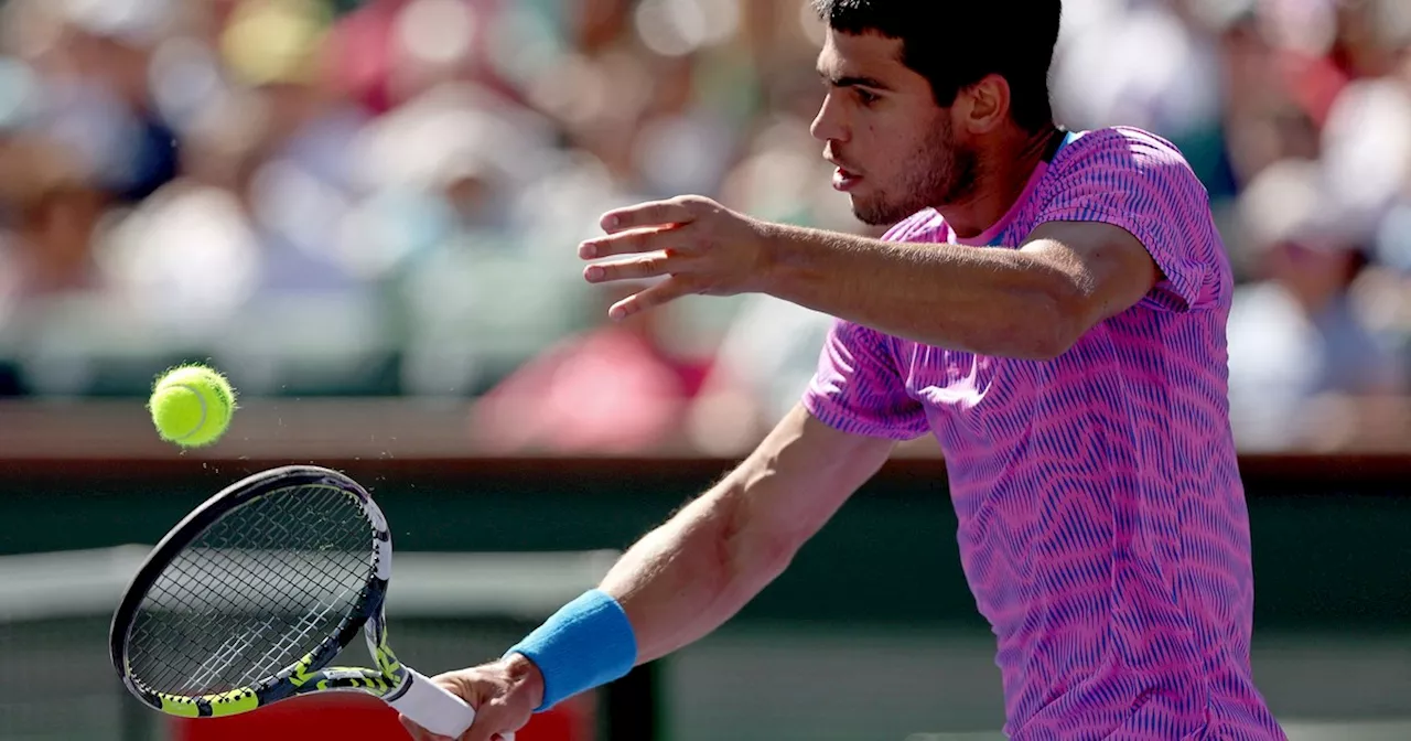 Perfecto Alcaraz: venganza vs. Marozsan y a cuartos de Indian Wells