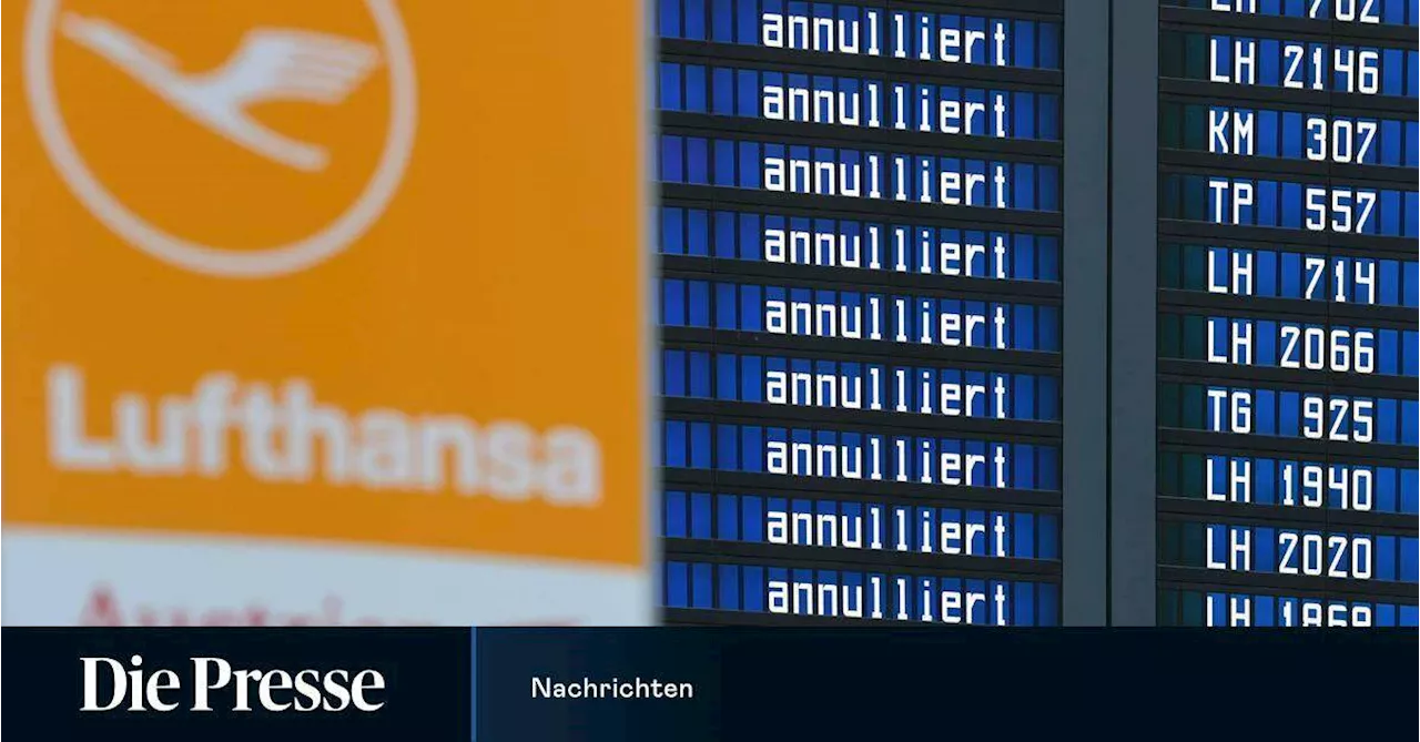 Wieder Streiks in deutscher Luftfahrt am Mittwoch und Donnerstag