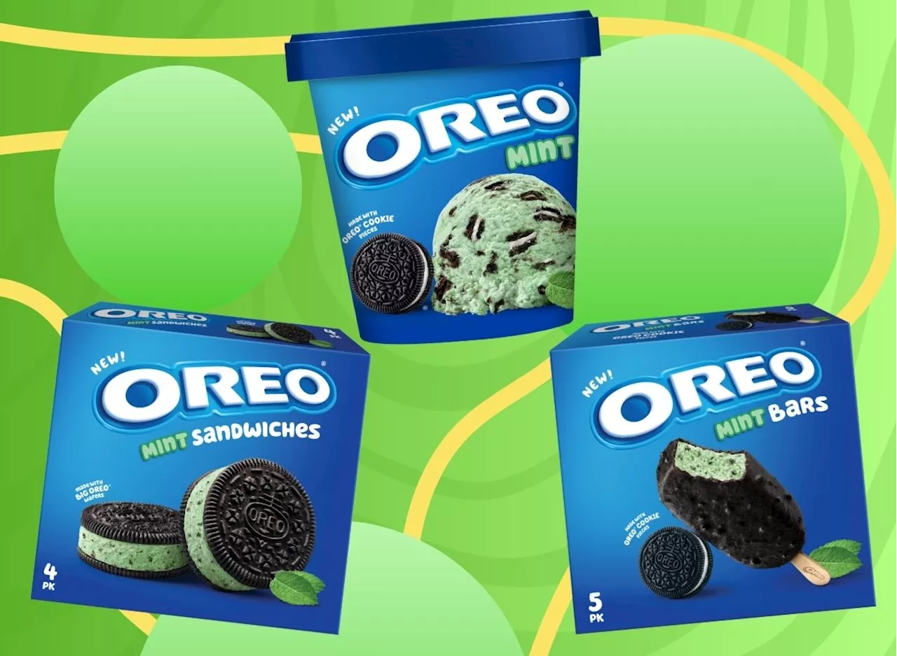 Oreo Introduces New Line of Mint-Flavored Frozen Treats