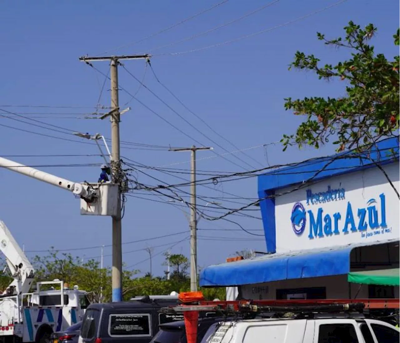 Detectan cinco pescaderías con robo de energía en Barranquillita