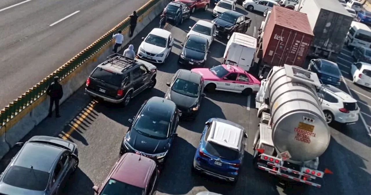 Transportistas cancelan bloqueo en la autopista México-Pachuca