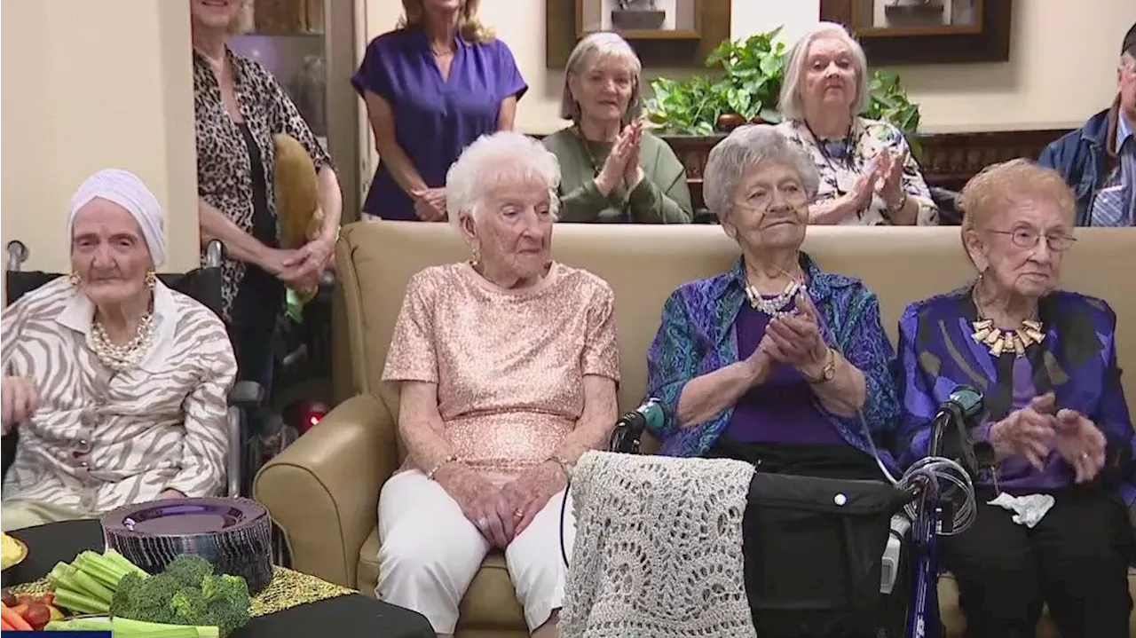 4 Cypress women ranging in age from 100 to 108 have big birthday bash