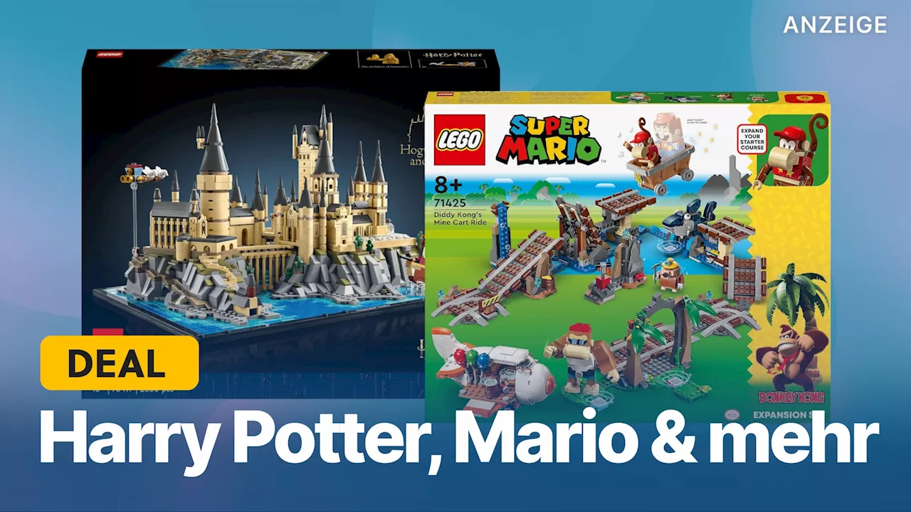 Großer LEGO Sale gestartet: Bis zu 50% auf Sets von Harry Potter, Star Wars & Mario