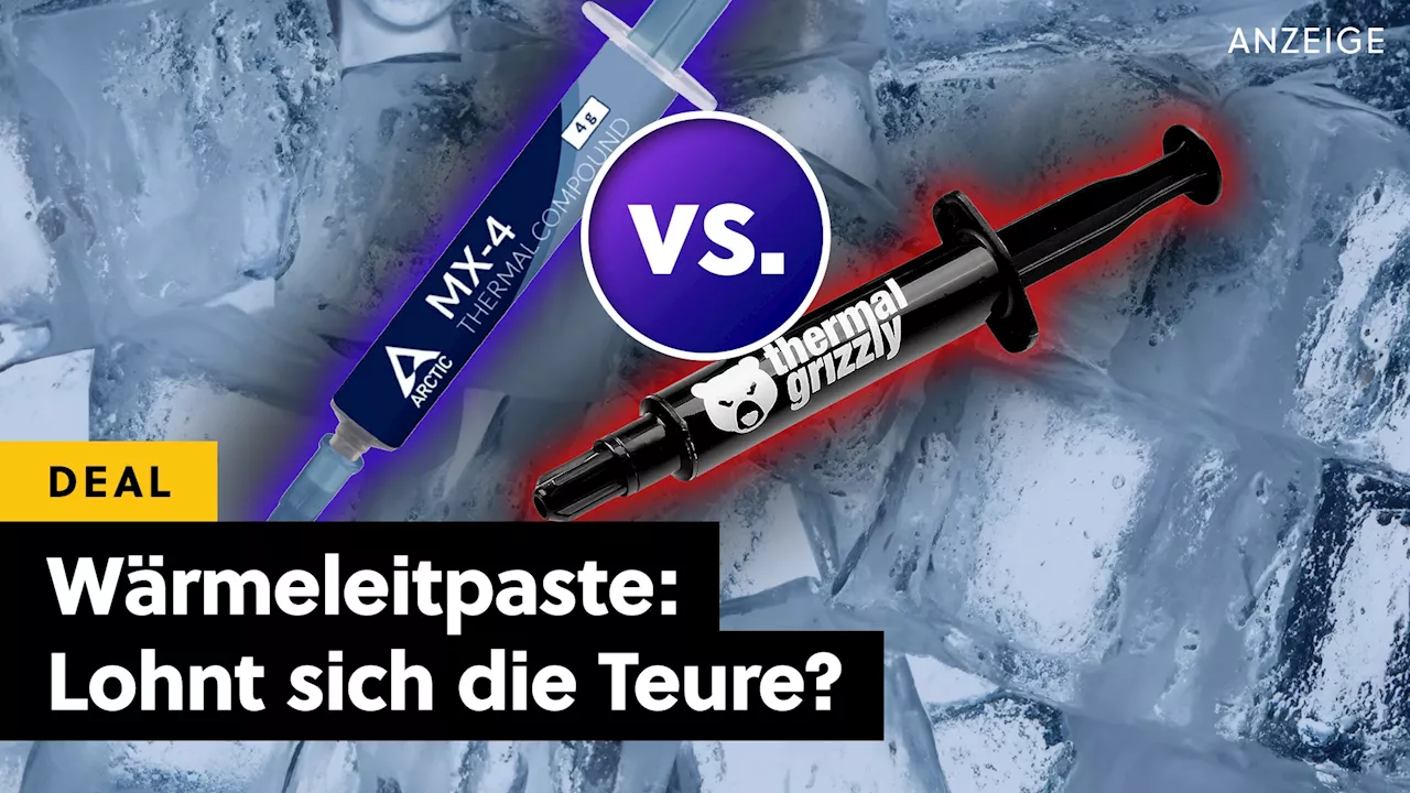 Amazon-Bestseller gegen Spitzenprodukt: Liefert die teure Wärmeleitpaste wirklich bessere Kühlung UND mehr Leistung?