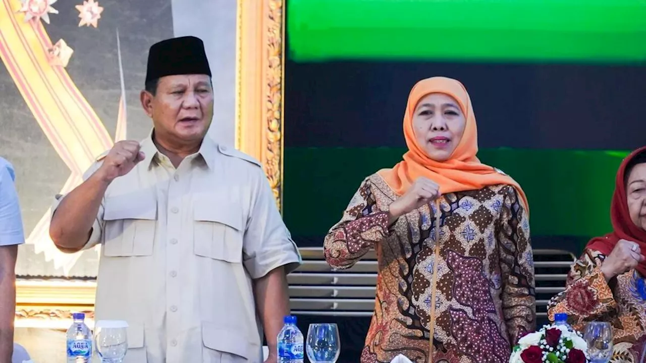 Suara Prabowo-Gibran di Jatim Tertinggi, Efek Khofifah Menentukan