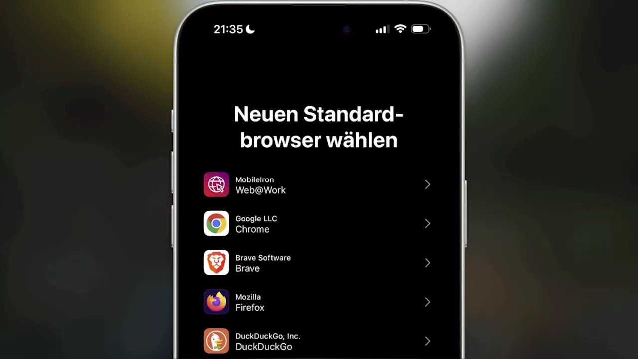 EU-Auswahldialog auf iPhones: Browser 'Brave' freut sich über Download-Zuwachs