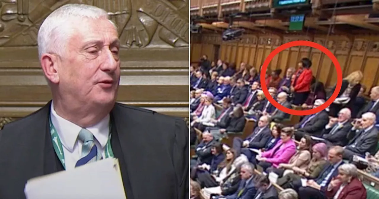 Speaker Slammed For Not Calling Diane Abbott At PMQs After Frank Hester Row