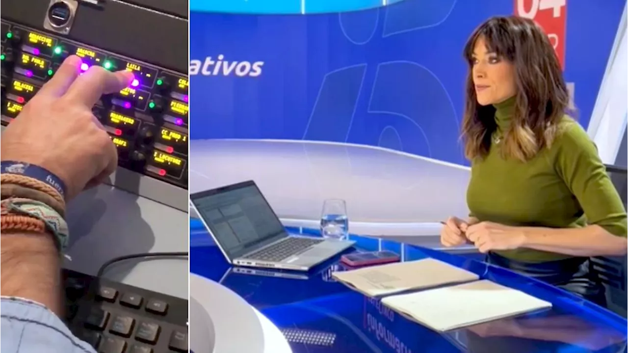 Así se comunican por el pinganillo las presentadoras de Informativos Telecinco