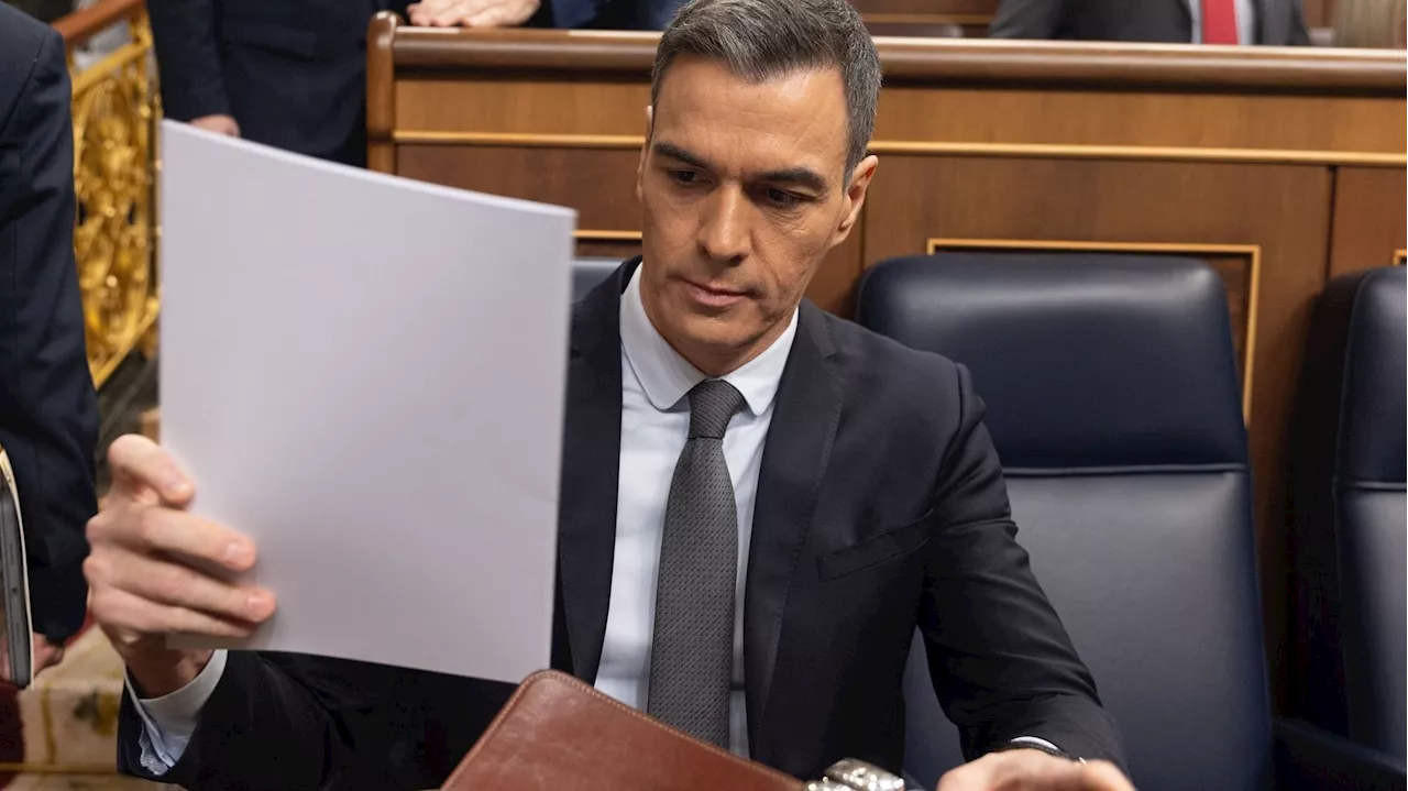 Cara a cara entre Pedro Sánchez y Alberto Núñez Feijóo en el Congreso