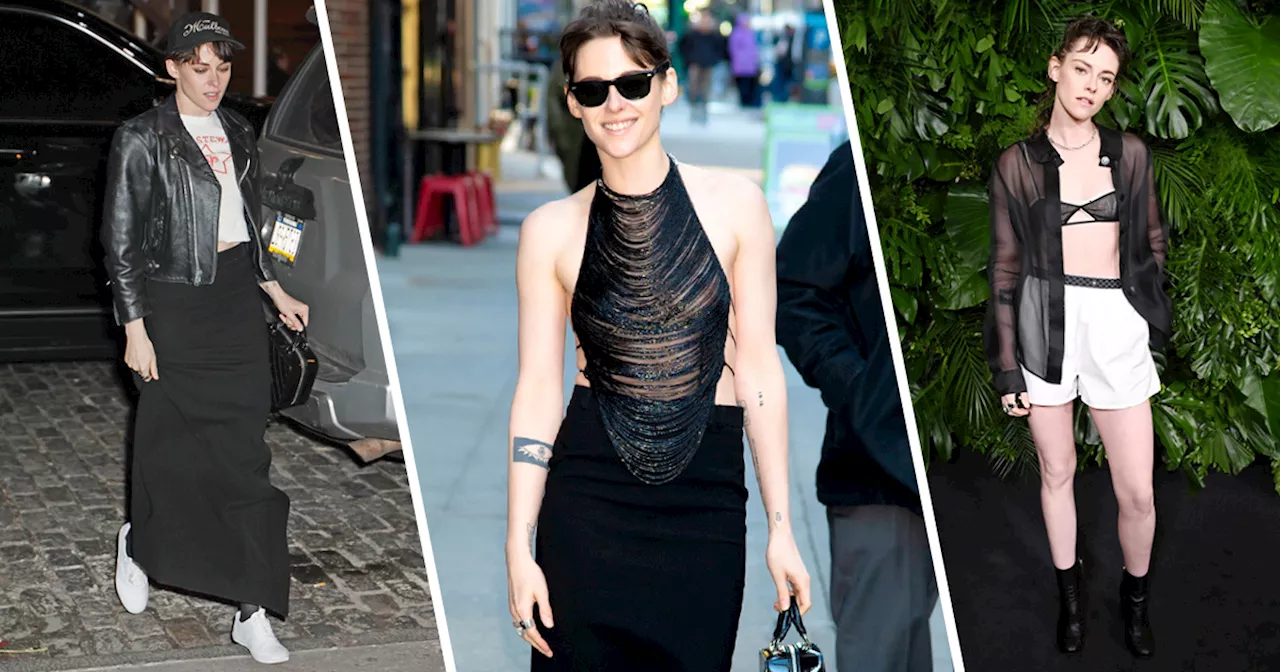 Kristen Stewart, tre look primaverili della fashion muse più ribelle ed elegante