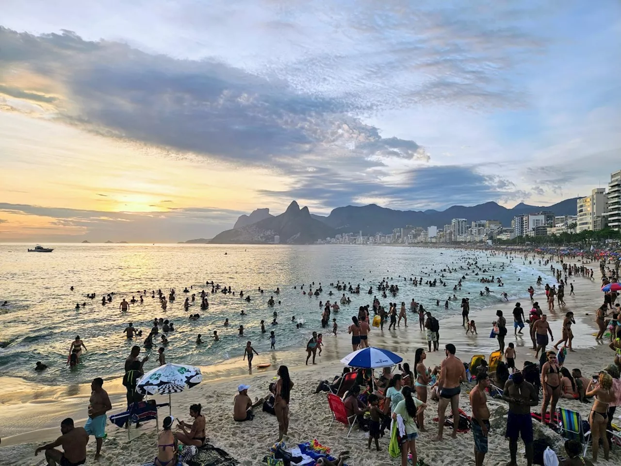 Rio de Janeiro enfrentará 'bolha de calor' com temperaturas de até 45 °C