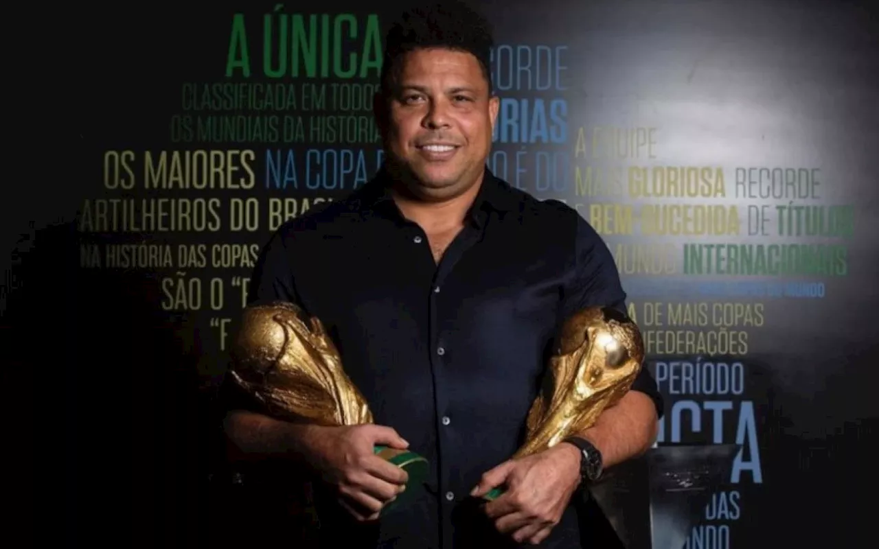 Ronaldo Fenômeno coloca Pelé, Messi e Cristiano Ronaldo em seleção ideal