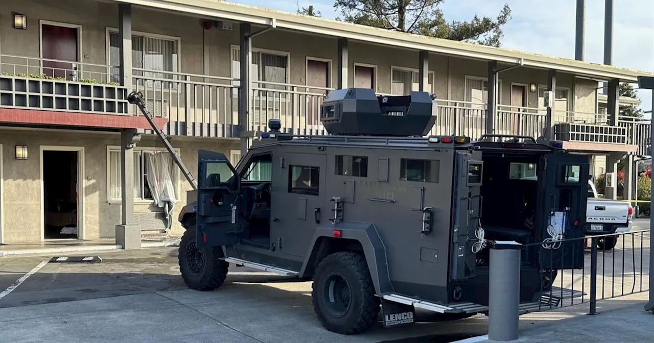 Police Arrest Domestic-violence Suspect After Petaluma Motel Standoff ...