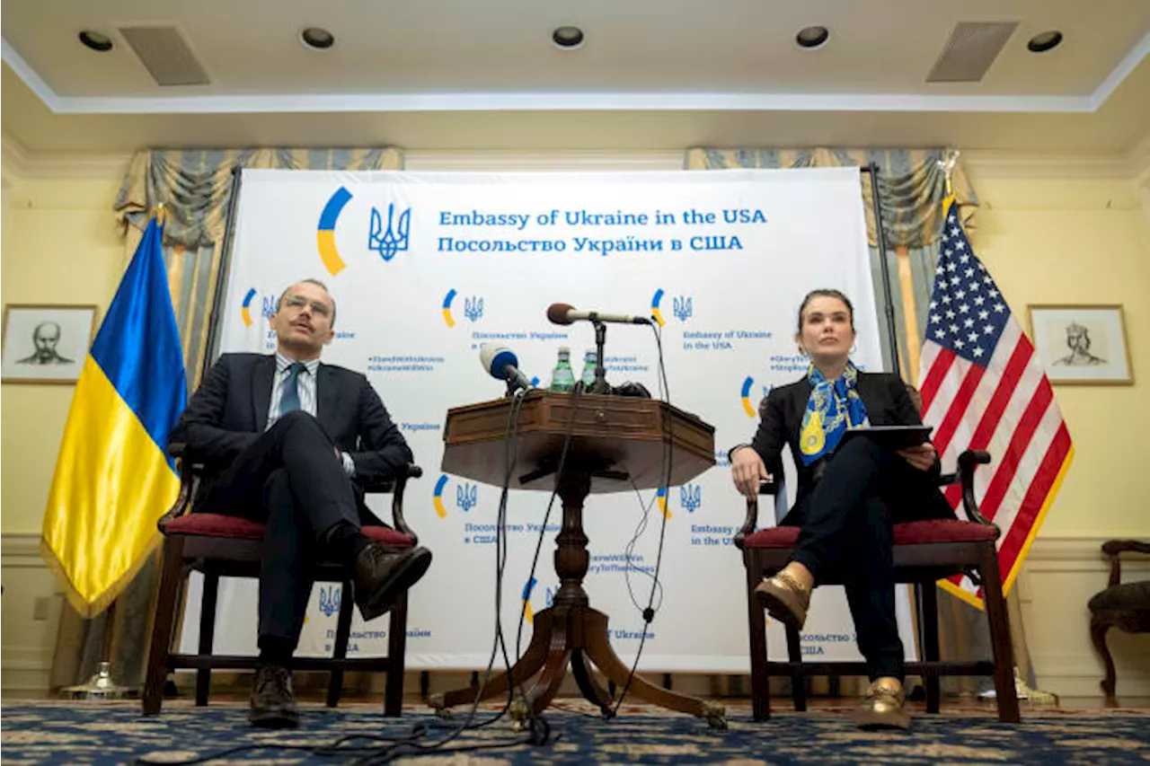 Ukrainian ministers 'optimistic' about securing US aid, call for repossession of Russian assets