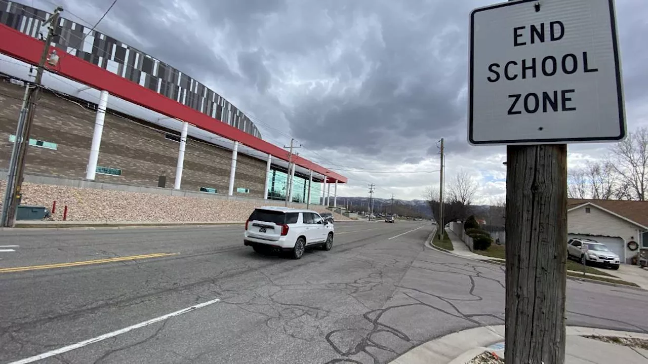 Sandy police urge drivers to slow down after high-speed traffic stops near Alta High School