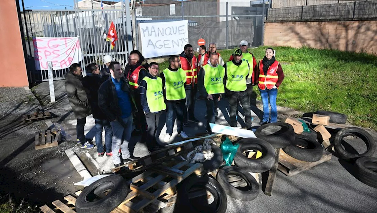 Mobilisation des agents pénitentiaires à la maison d'arrêt d'Albi