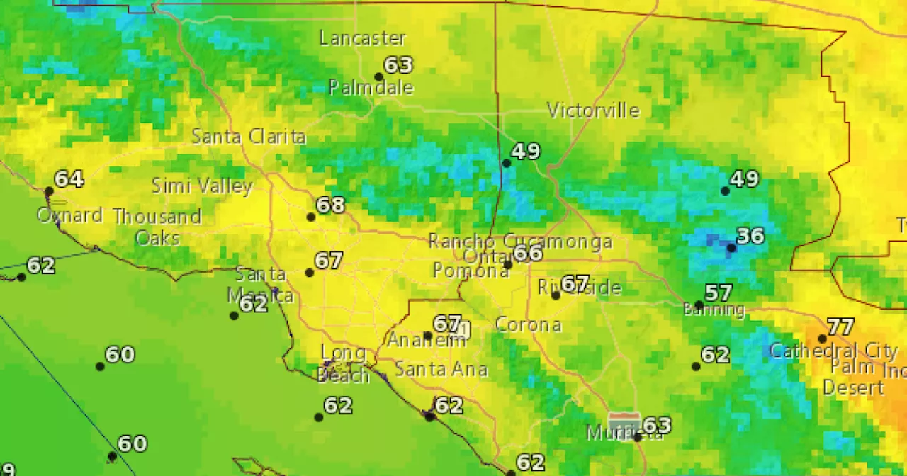 Your SoCal Weather Report For Tuesday, March 12: Mostly Sunny And Cool