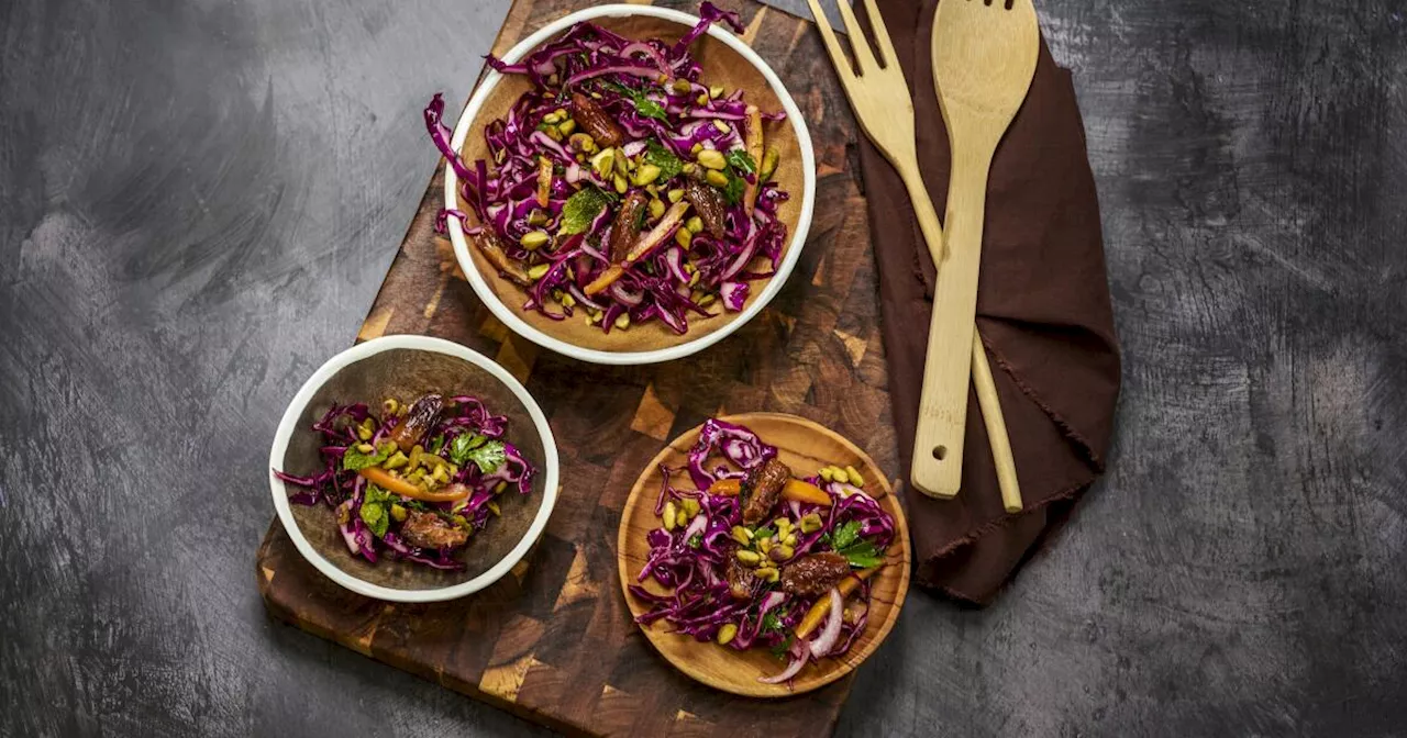 Cabbage and Date Salad Recipe